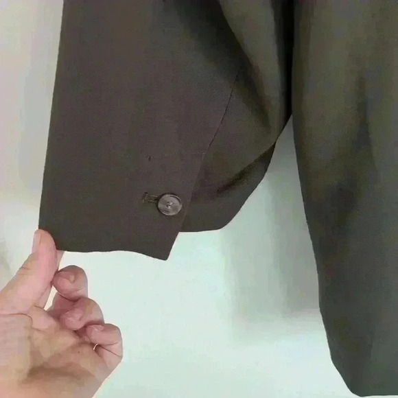 LOFT | Dark Olive Green 3/4  Length Sleeves Lightly Lined BlazerVarious … - Picture 5 of 6